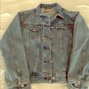 Everlane oversized denim jacket
